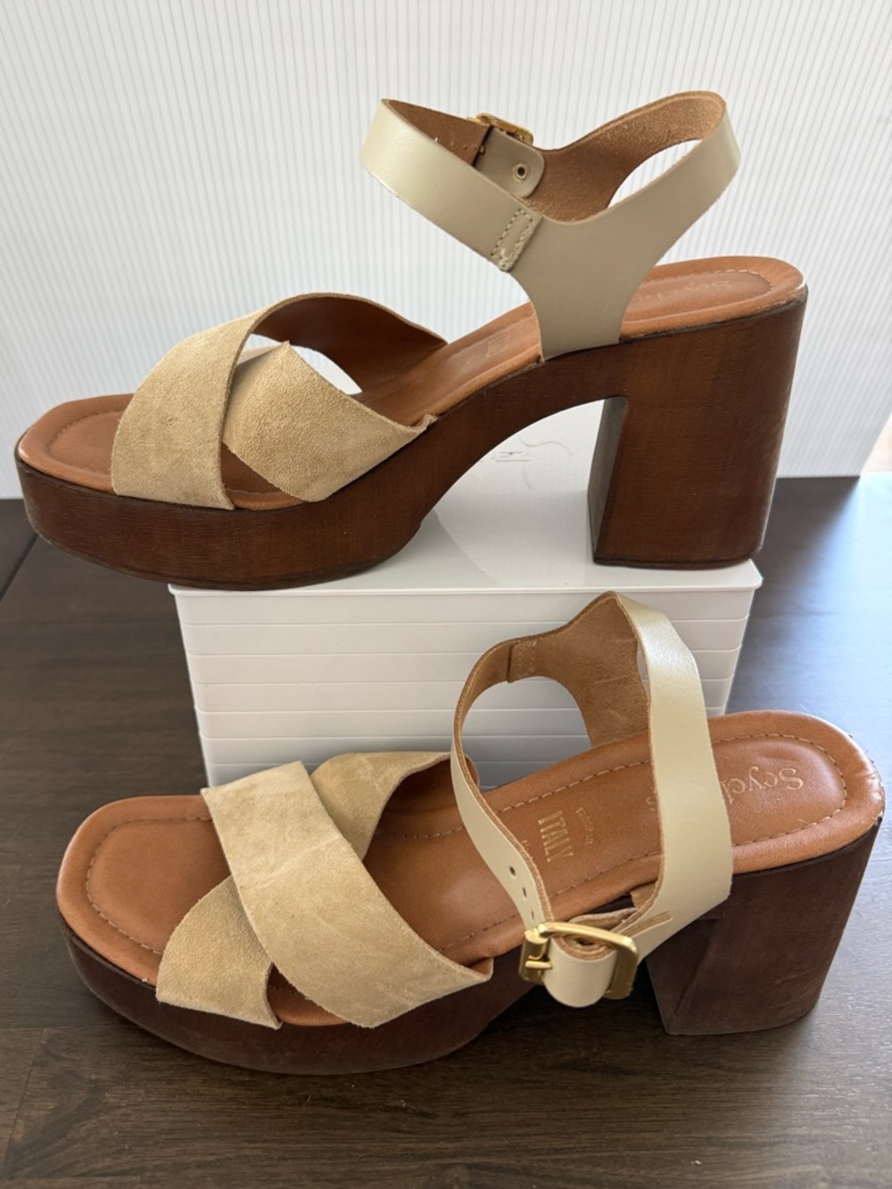 SEYCHELLES Leather Heels